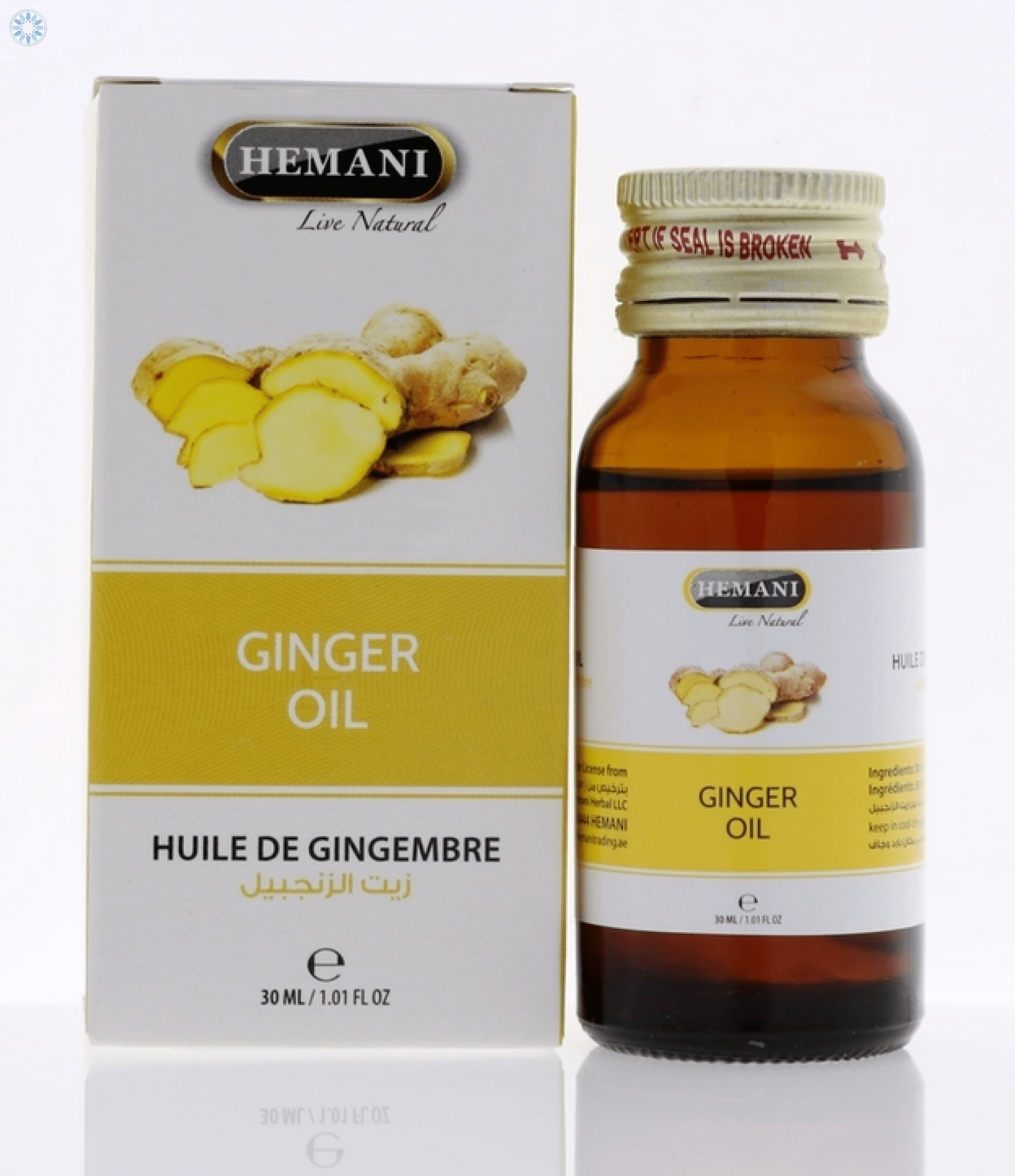 Health › Health and Essential Oil › Hemani Ginger Oil 30ml